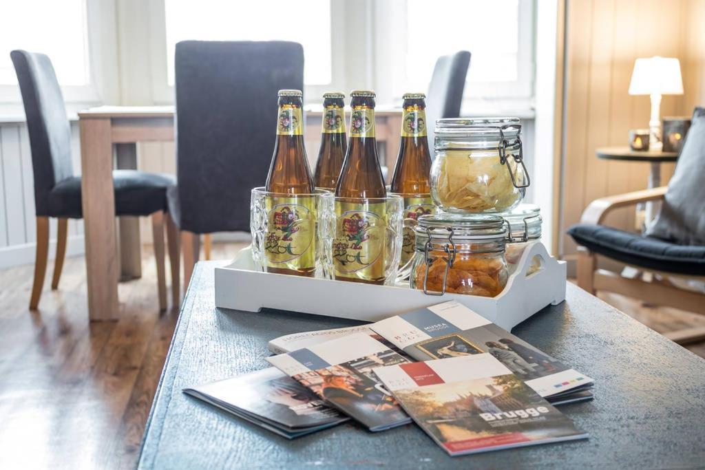 Charmant Appartement Met Zicht Damse Vaart @Brugge المظهر الخارجي الصورة
